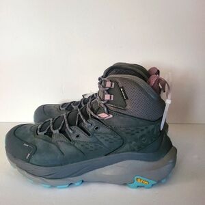 Hoka Kaha 2 Mid GTX Goretex Boots Castlerock Grey 1123156 Women’s Size 9.5b